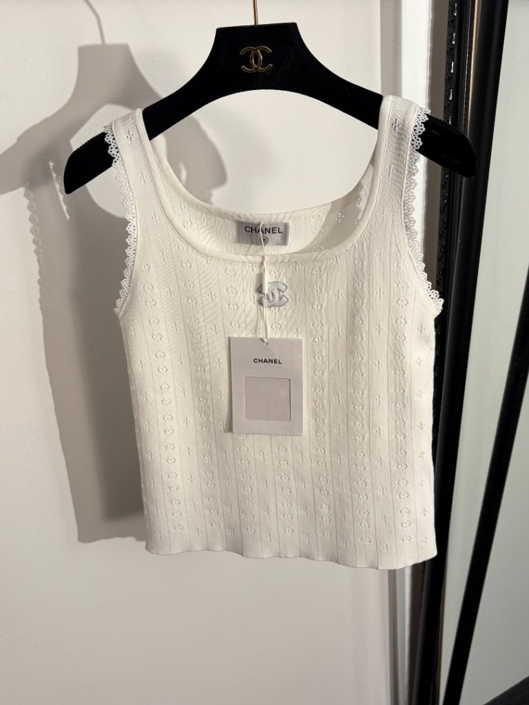 Chanel Knitted Tank Top